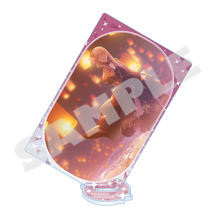 (Goods - Stand Pop) Hatsune Miku: Colorful Stage! Colorful Festival Card-shaped Acrylic Stand Kanade Yoisaki