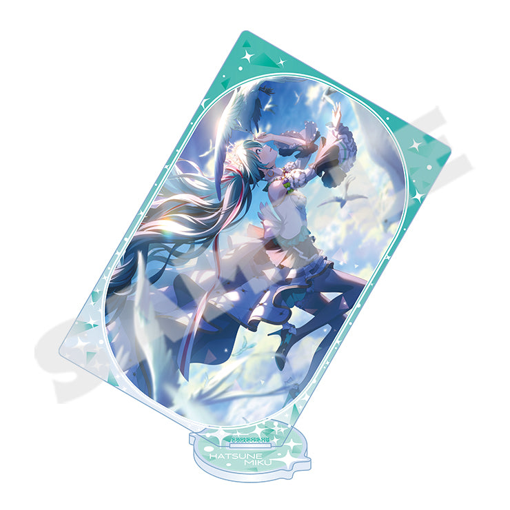 (Goods - Stand Pop) Hatsune Miku: Colorful Stage! Colorful Festival Card-shaped Acrylic Stand Hatsune Miku