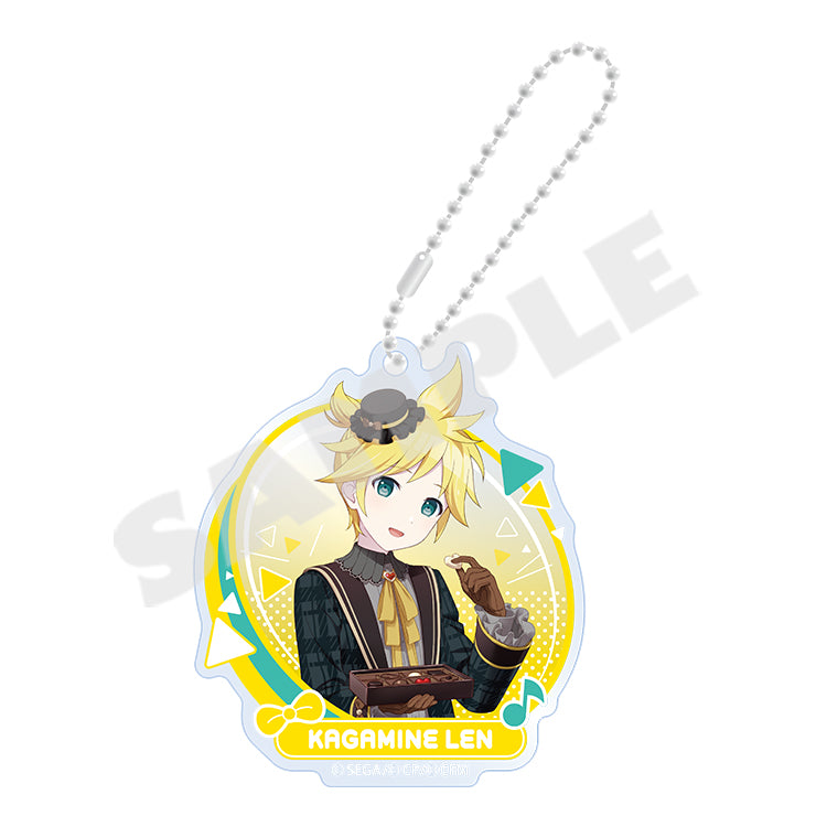 (Goods - Key Chain) Hatsune Miku: Colorful Stage! Acrylic Key Chain Vol.11 Kagamine Len