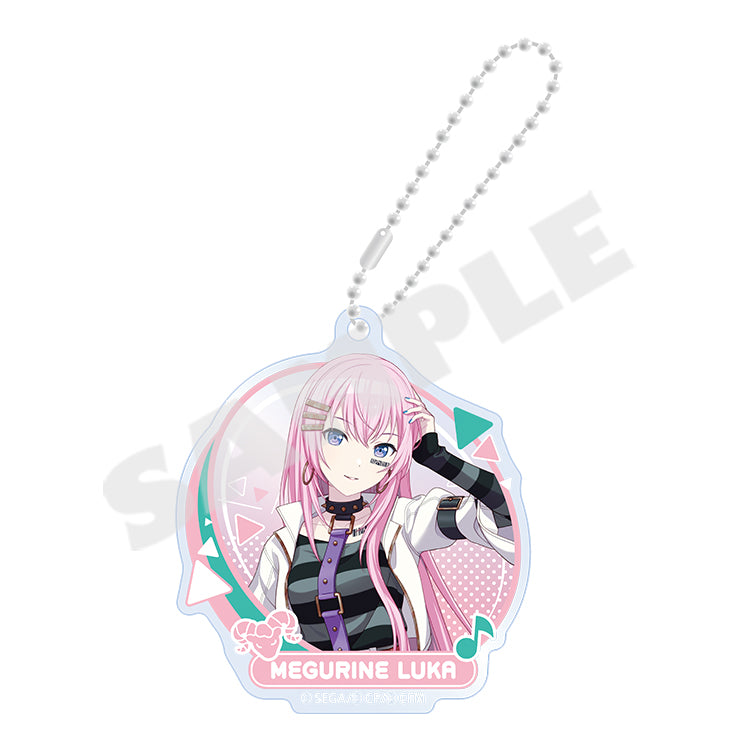 (Goods - Key Chain) Hatsune Miku: Colorful Stage! Acrylic Key Chain Vol.11 Megurine Luka