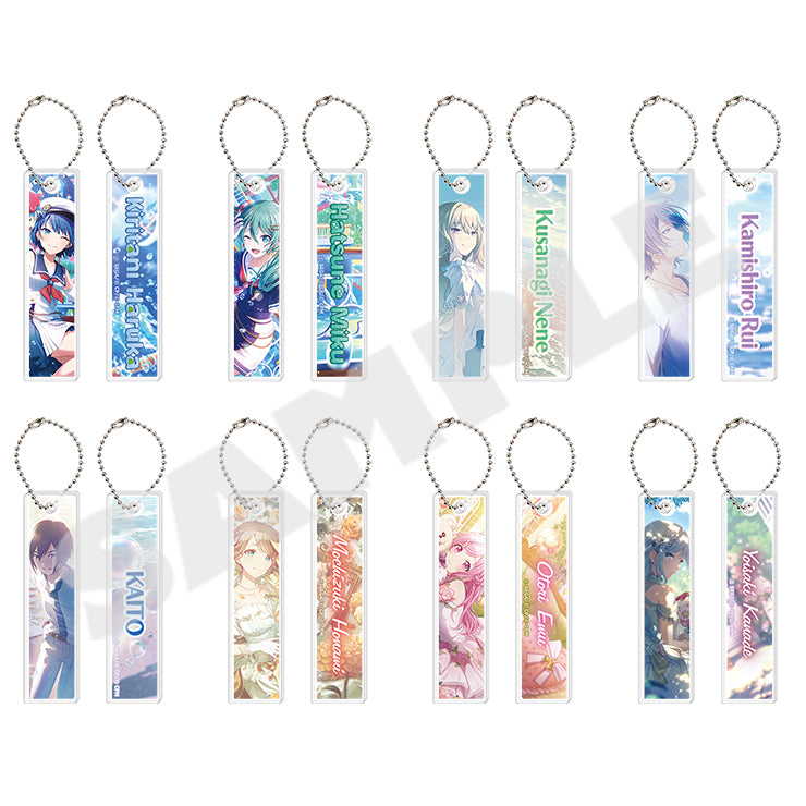 (1BOX=8)(Goods - Key Chain) Hatsune Miku: Colorful Stage! Acrylic Stick Key Chain Collection Vol.6 B (8 Types Total)