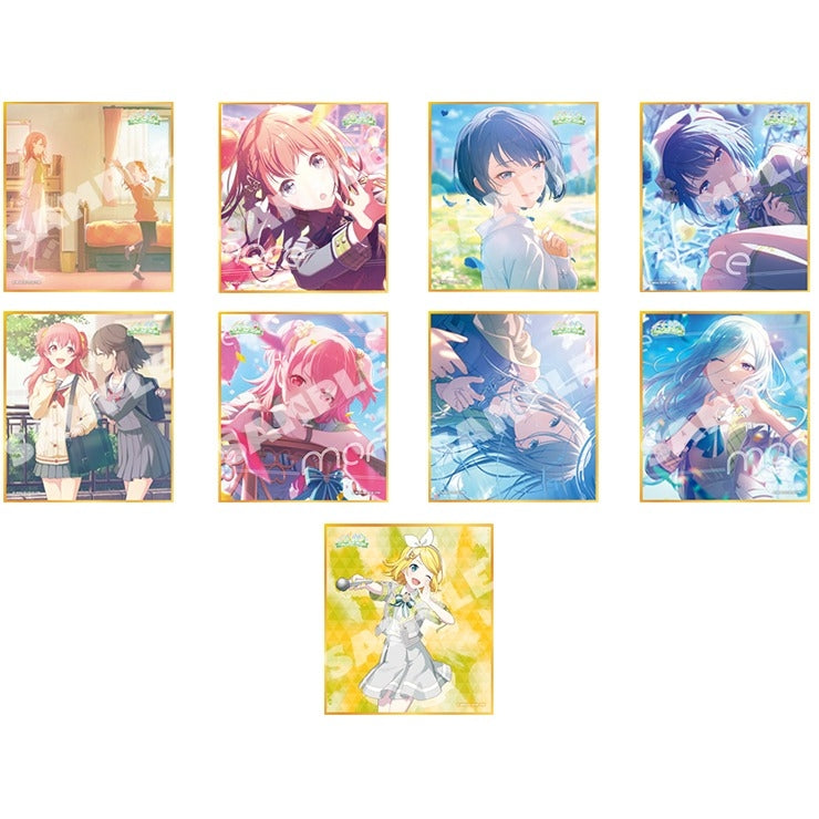 (1BOX=9)(Goods - Art Board) Hatsune Miku: Colorful Stage! Mini Art BoardCollection vol. 46 B "Someday, on the Stage Where Flowers Bloom" (9 Types)