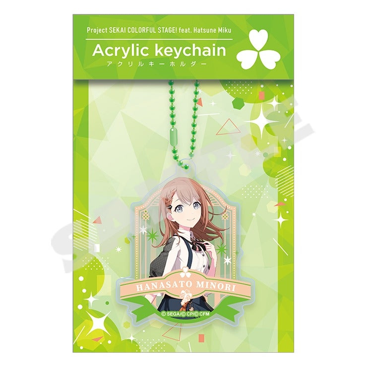 (Goods - Key Chain) Hatsune Miku: Colorful Stage! Acrylic Key Chain vol. 12 Minori Hanasato