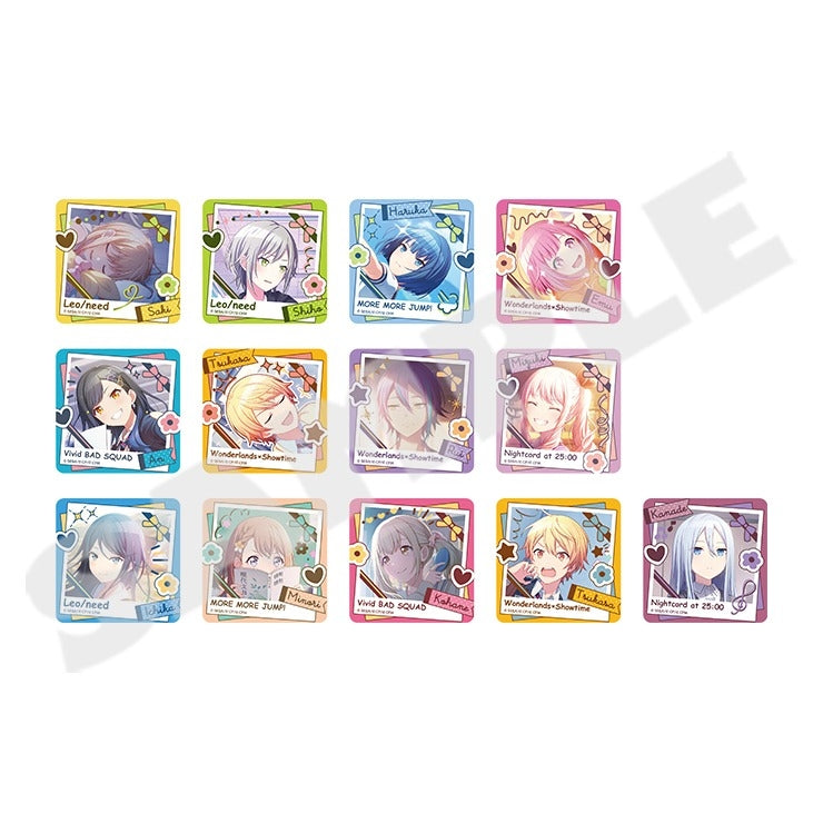 (1BOX=7)(Goods - Sticker) Hatsune Miku: Colorful Stage! Commemorative Sticker Collection vol. 5 A (26 Types + Rare)