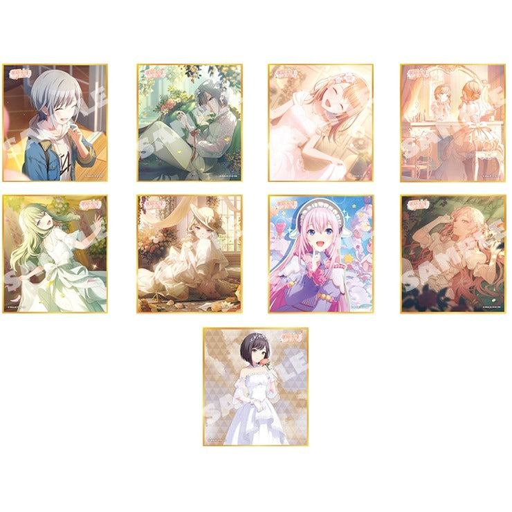 (1BOX=9)(Goods - Art Board) Hatsune Miku: Colorful Stage! Mini Art Board Collection Vol. 47 A Wedding Live with Everyone! (9 Types Total)