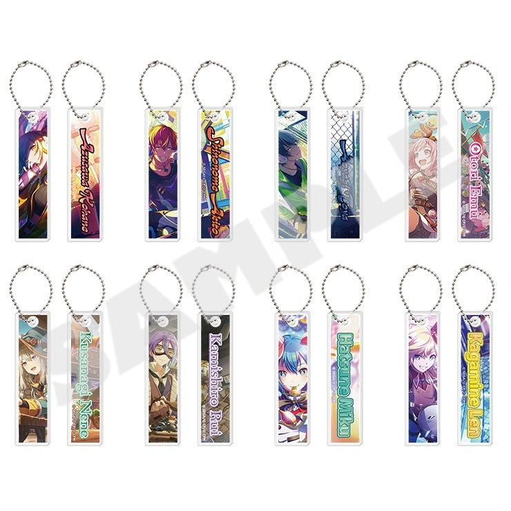 (1BOX=8)(Goods - Key Chain) Hatsune Miku: Colorful Stage! Acrylic Stick Key Chain Collection vol. 7 B (8 Types Total)