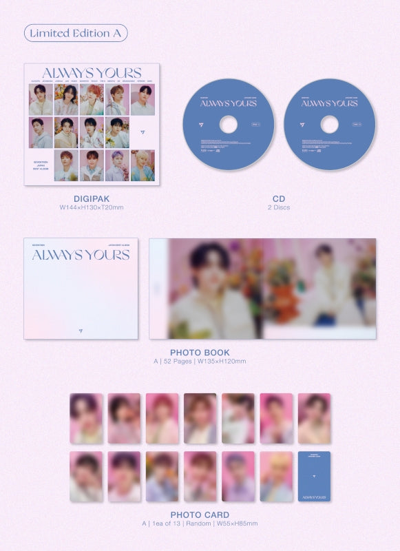 (Album) SEVENTEEN JAPAN BEST ALBUM ALWAYS YOURS by SEVENTEEN [First Run Limited Edition A]