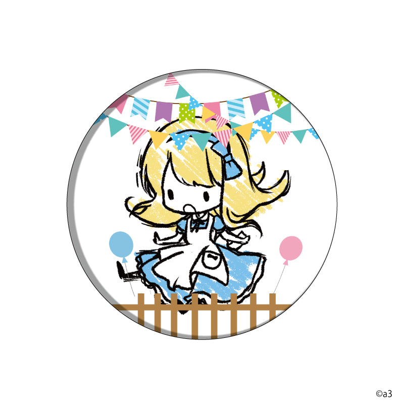 (Goods - Button Badge Cover) 65mm Badge Deco-Cover 03 - Paint (Colorful)