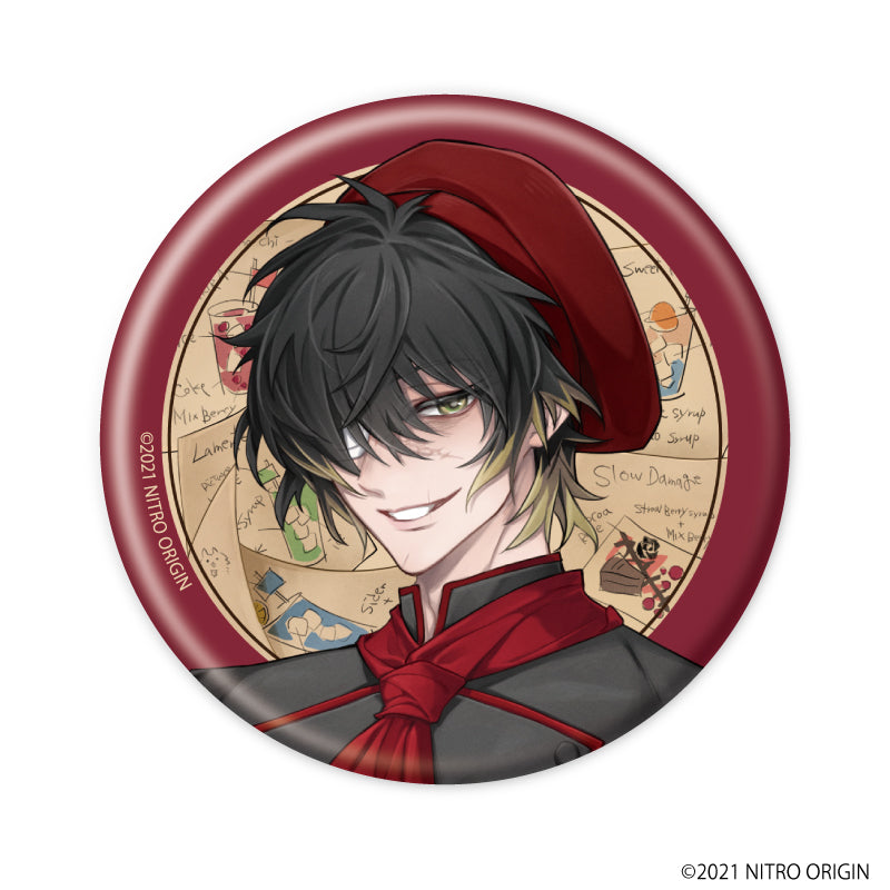 (1BOX=6)(Goods - Badge) NITRO CHiRAL Button Badge 02 (feat. Exclusive Art)