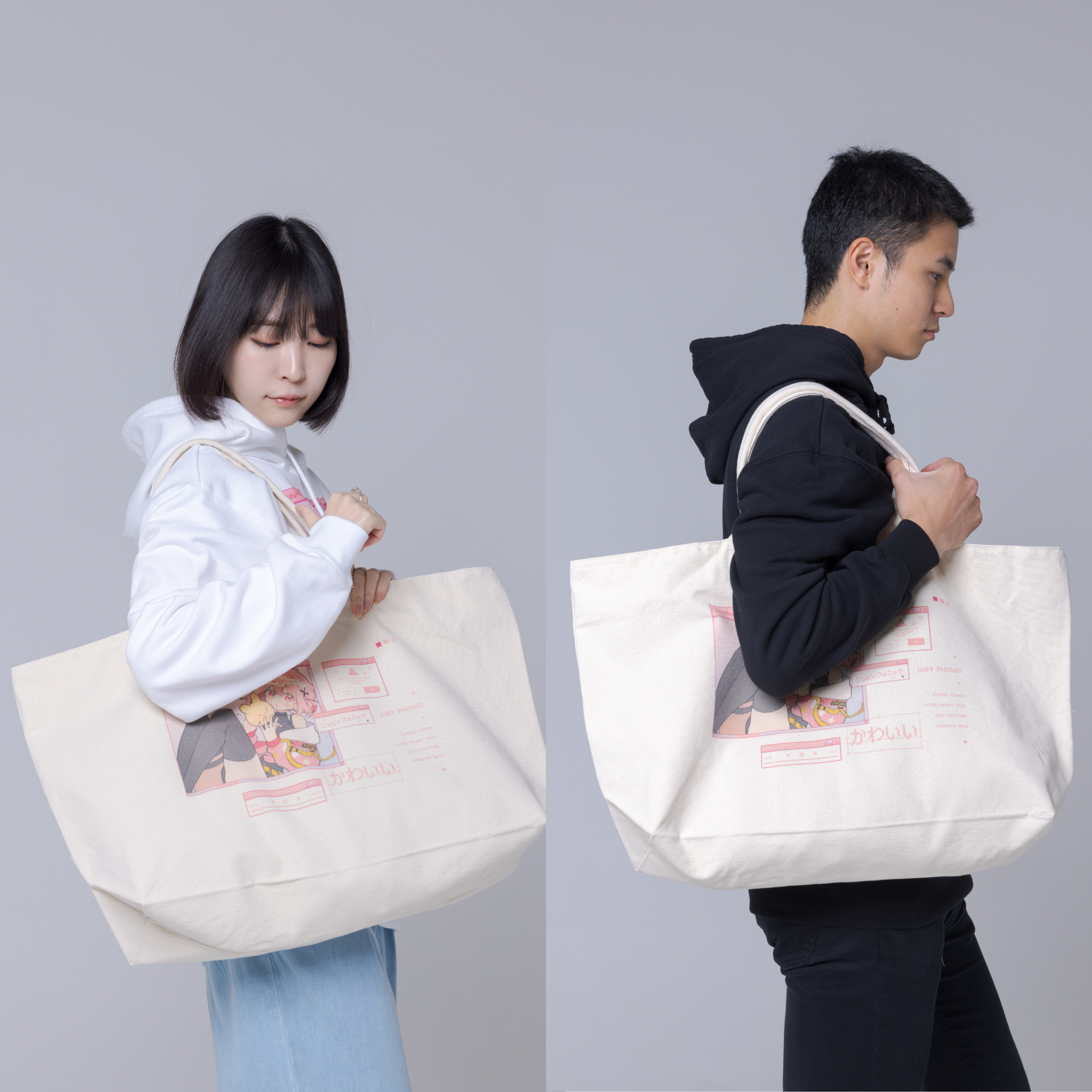 (Goods - Bag) JubyPhonic Tote Bag Art by Hassan