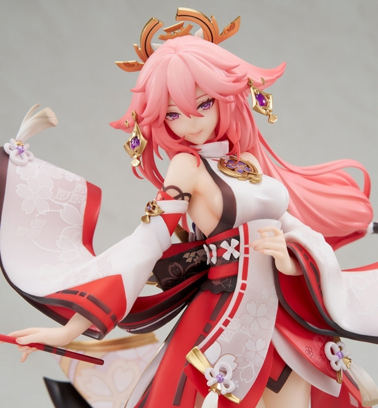 (Bishojo Figure) Genshin Impact Yae Miko, Astute Amusement Ver. 1/7 Complete Figure {Bonus: Amulet}