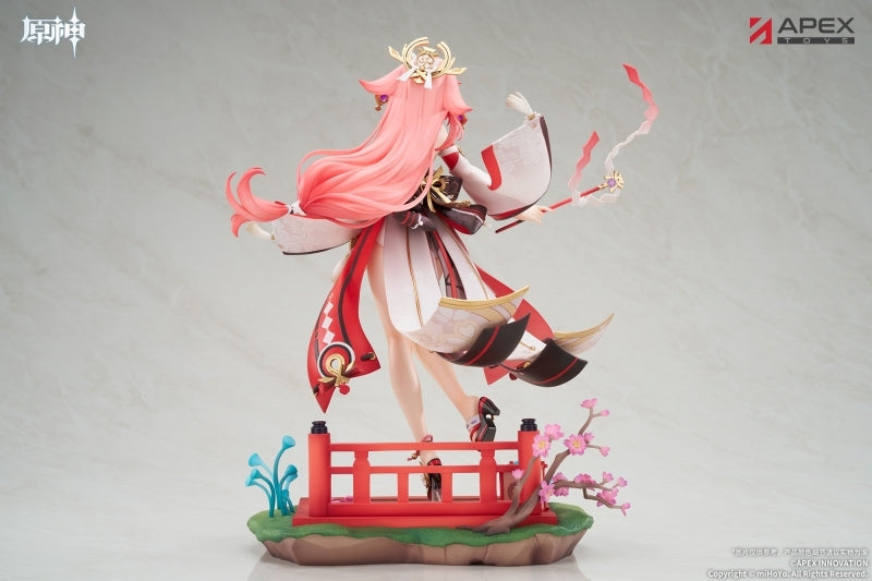 (Bishojo Figure) Genshin Impact Yae Miko, Astute Amusement Ver. 1/7 Complete Figure {Bonus: Amulet}