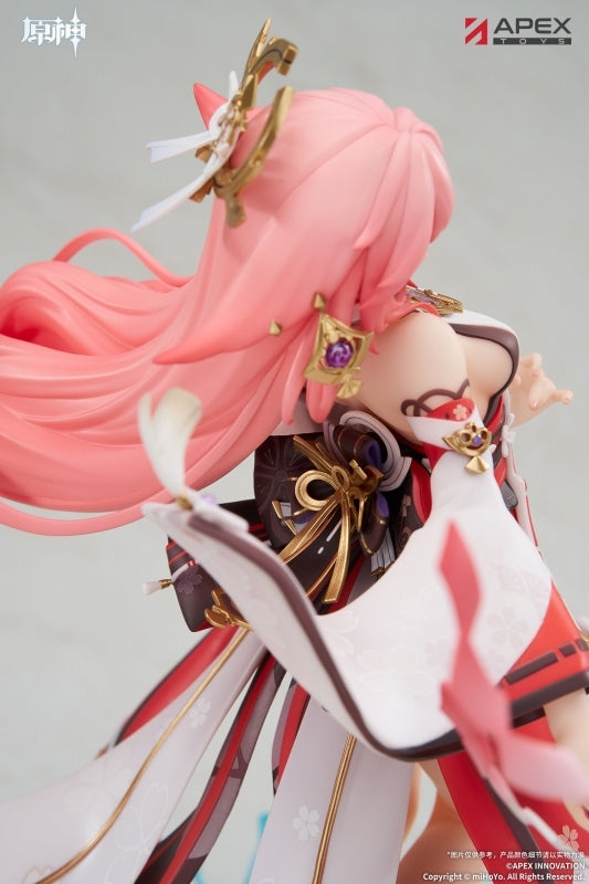 (Bishojo Figure) Genshin Impact Yae Miko, Astute Amusement Ver. 1/7 Complete Figure {Bonus: Amulet}