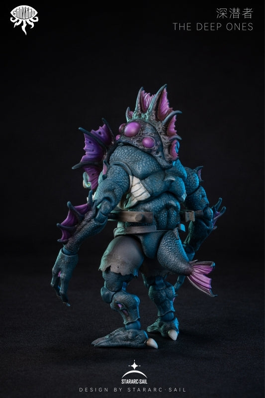 (Action Figure) SAN ZERO Series THE DEEP ONES Posable Figure (Purple)