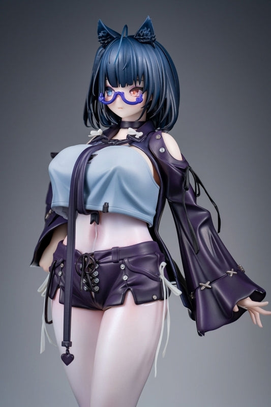 (Bishojo Figure) "Heichazi is having trouble choosing stockings in a fitting room" illustrated by dK.senie 1/6 Complete Figure {Bonus: Card, Stockings}