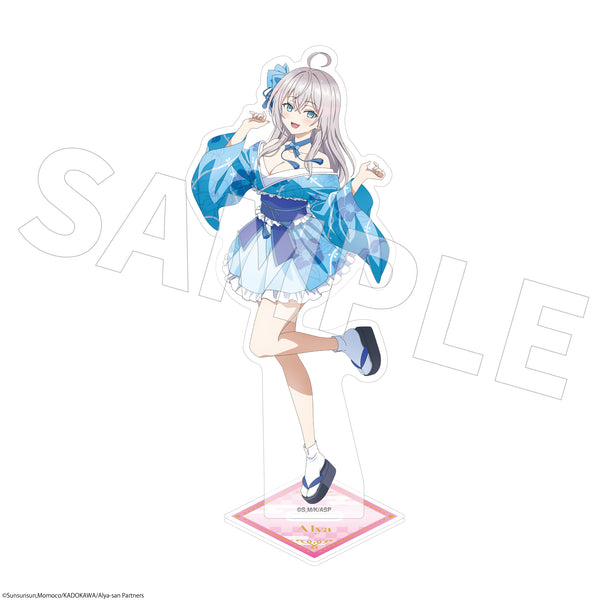 (Goods - Stand Pop) Alya Sometimes Hides Her Feelings in Russian Acrylic Stand Figure Kimono Dress ver. Alya [KYOMAF 2024]