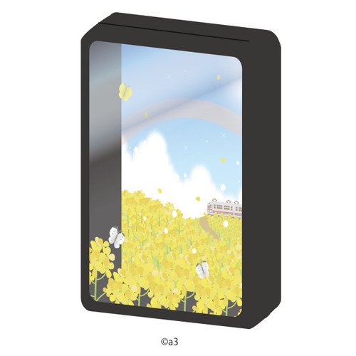 (Goods - Key Chain Cover) Character Frame 70 - Flower Garden (Canola Flowers)