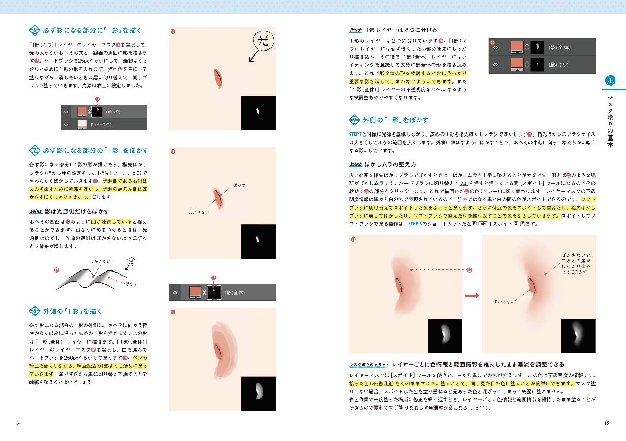 (Book - Other) How to Paint Skin Tones: mignon ga Shikkari Oshieru Hadanuri no Hiketsu - Onaka ni Mitoreru Sakuga Ryugi