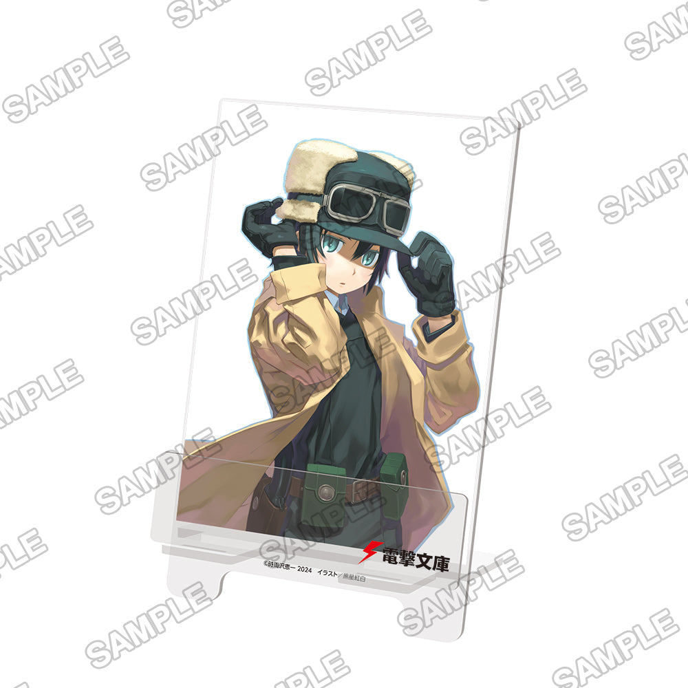 (Goods - Stand Pop) Kino's Journey -the Beautiful World- A6-sized Multi-stand