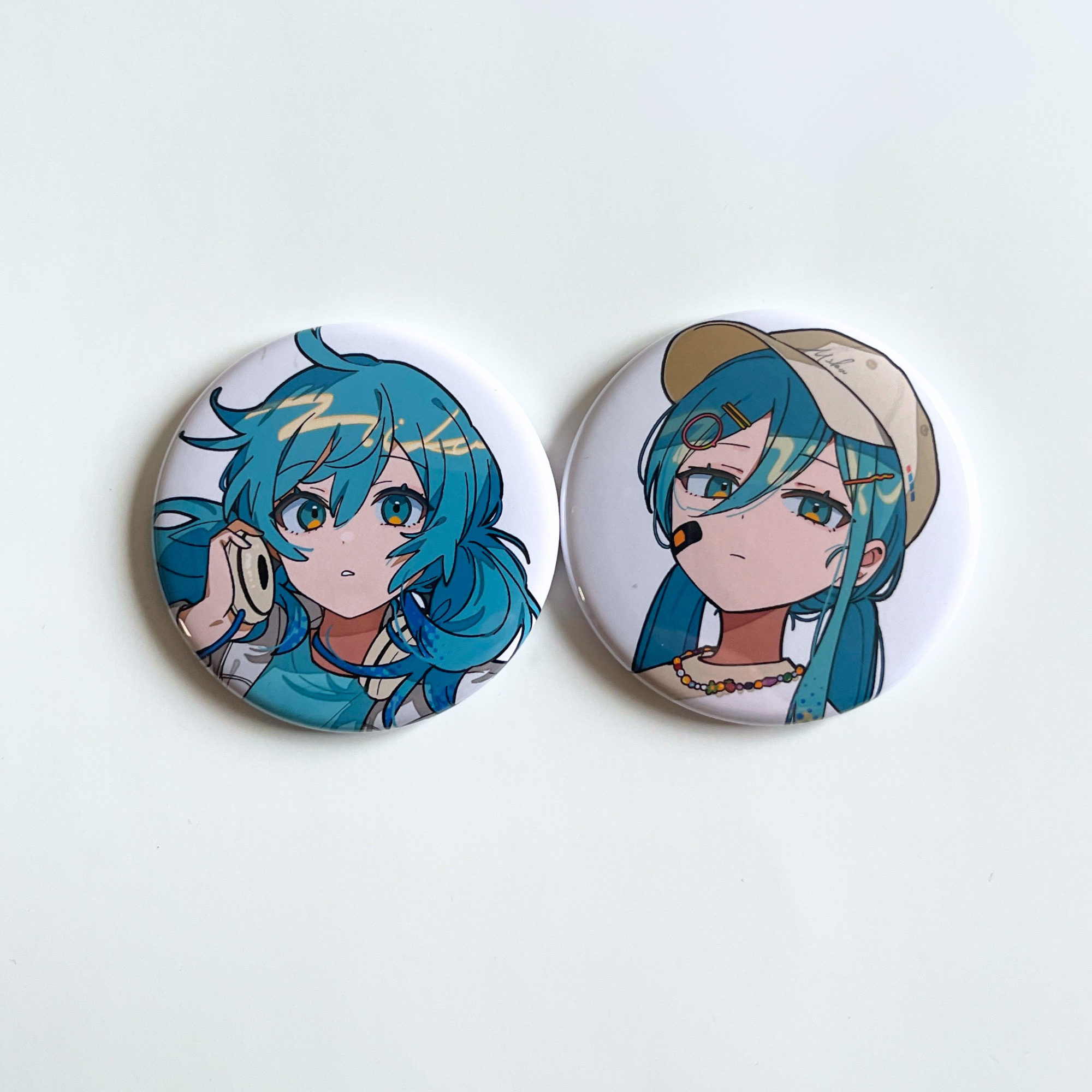 (Goods - Badge) Hatsune Miku Button Badge Set "in your memory" "HTN39"