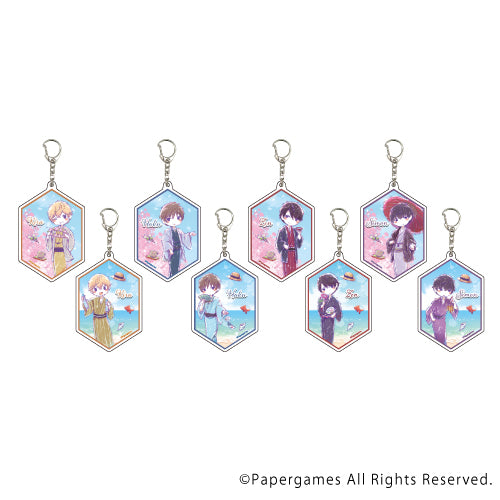 (1BOX=8)(Goods - Key Chain) Mr. Love: Queen's Choice Acrylic Key Chain "Love & Producer ~ EVOL x LOVE ~" 02 (Graffart)