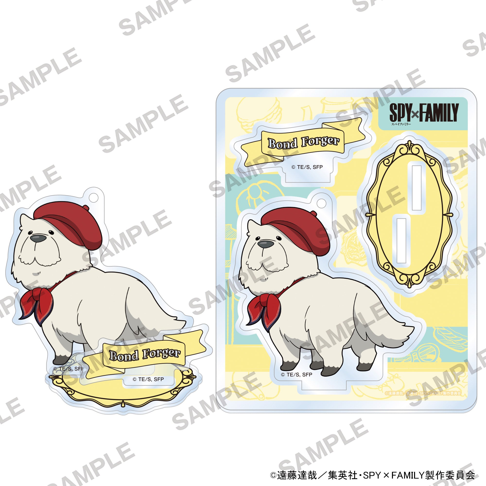 (Goods - Stand Pop) SPYxFAMILY Niitengo Acrylic Stand - Classic French Style Ver. - Bond Forger A [Jump Festa 2025]