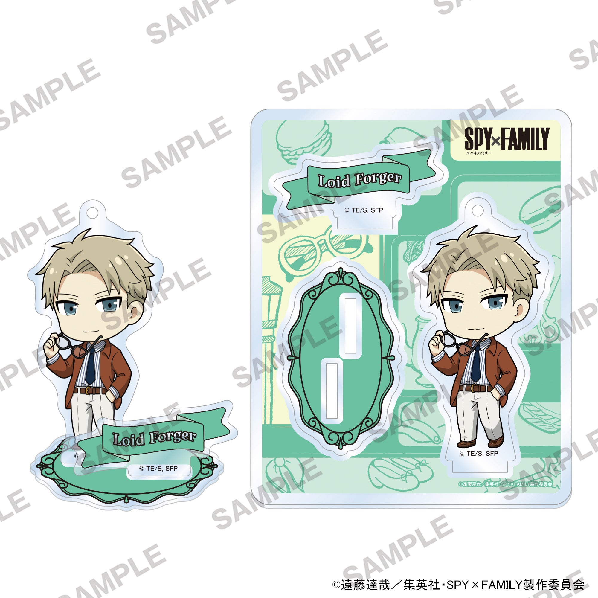 (Goods - Stand Pop) SPYxFAMILY Niitengo Acrylic Stand - Classic French Style Ver. - Loid Forger A [Jump Festa 2025]