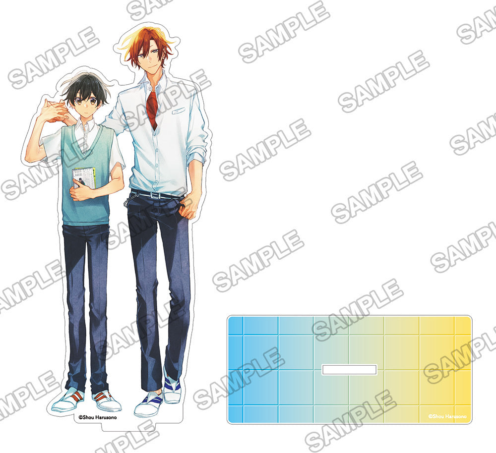 (Goods - Stand Pop) Sasaki and Miyano Acrylic Stand A Illustrated by Shou Harusono