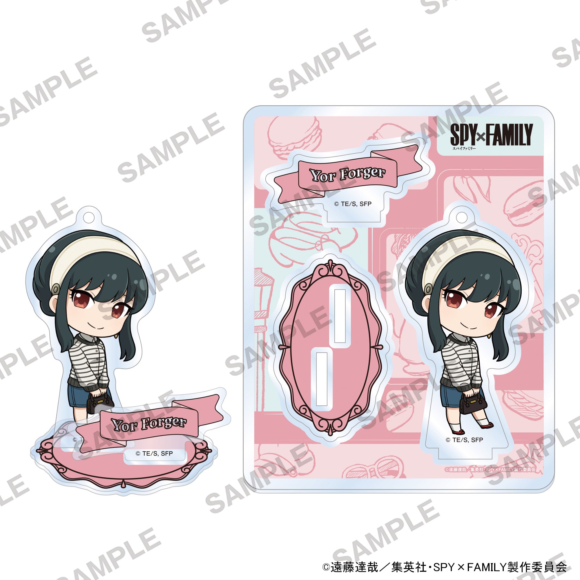 (Goods - Stand Pop) SPYxFAMILY Niitengo Acrylic Stand - Classic French Style Ver. - Yor Forger A [Jump Festa 2025]