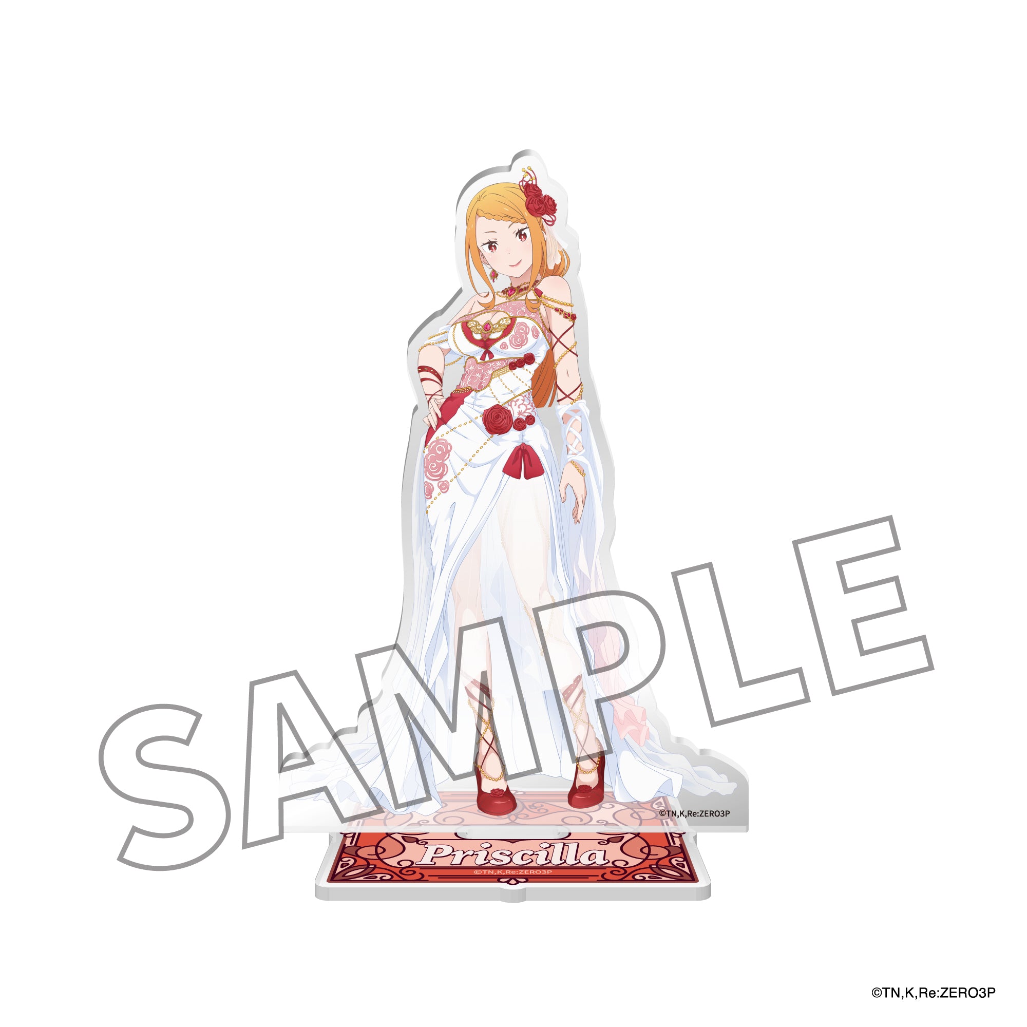 (Goods - Stand Pop) Re:ZERO - Starting Life in Another World Acrylic Stand Figure Wedding ver. Priscilla