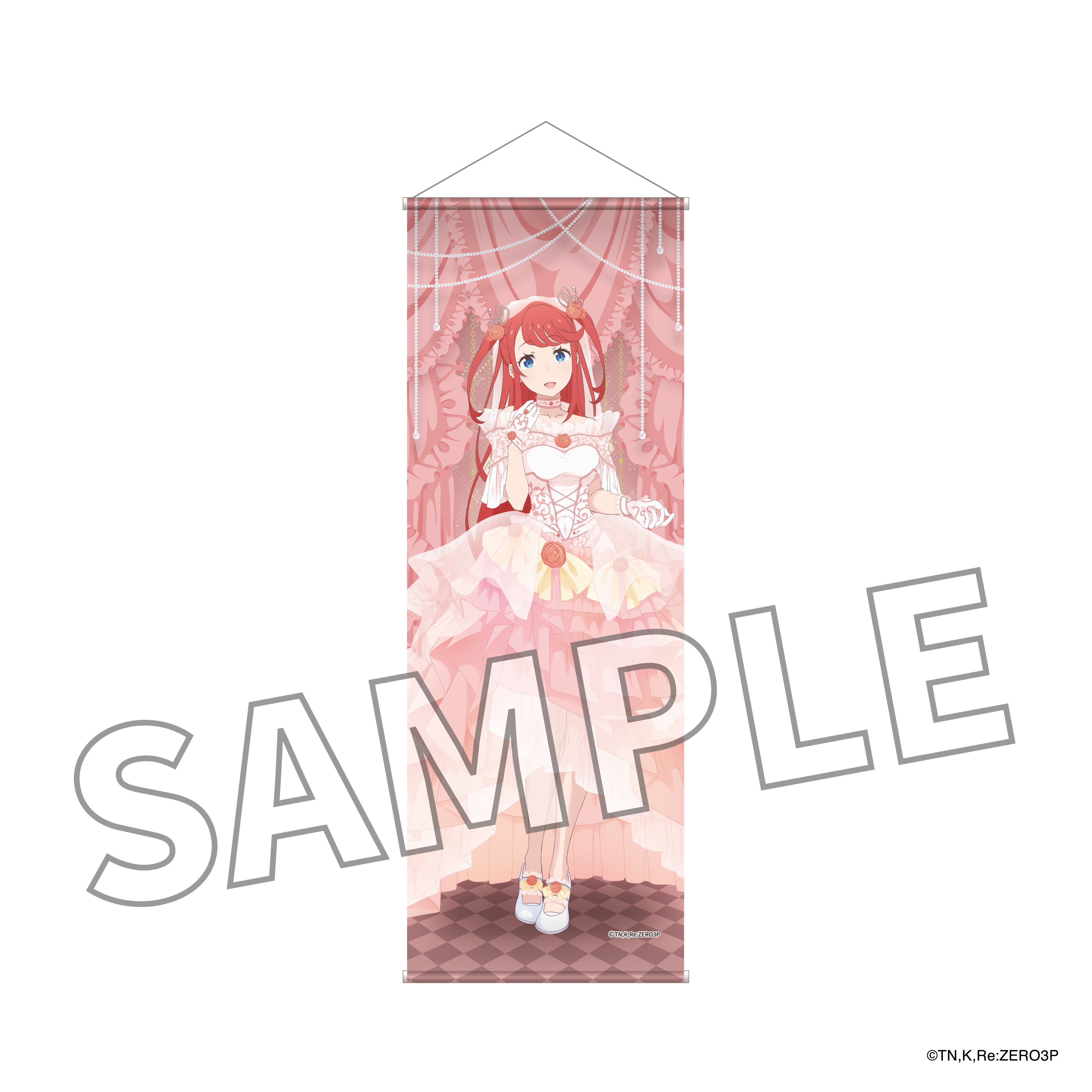 (Goods - Tapestry) Re:ZERO - Starting Life in Another World B2 Half-sized Tapestry Wedding ver. Theresia