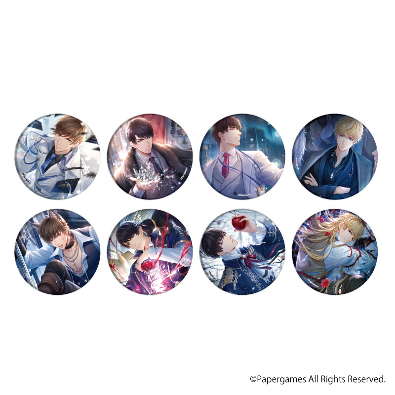 (1BOX=8)(Goods - Badge) Mr. Love: Queen's Choice Badge "Love & Producer ~ EVOL x LOVE ~" 05