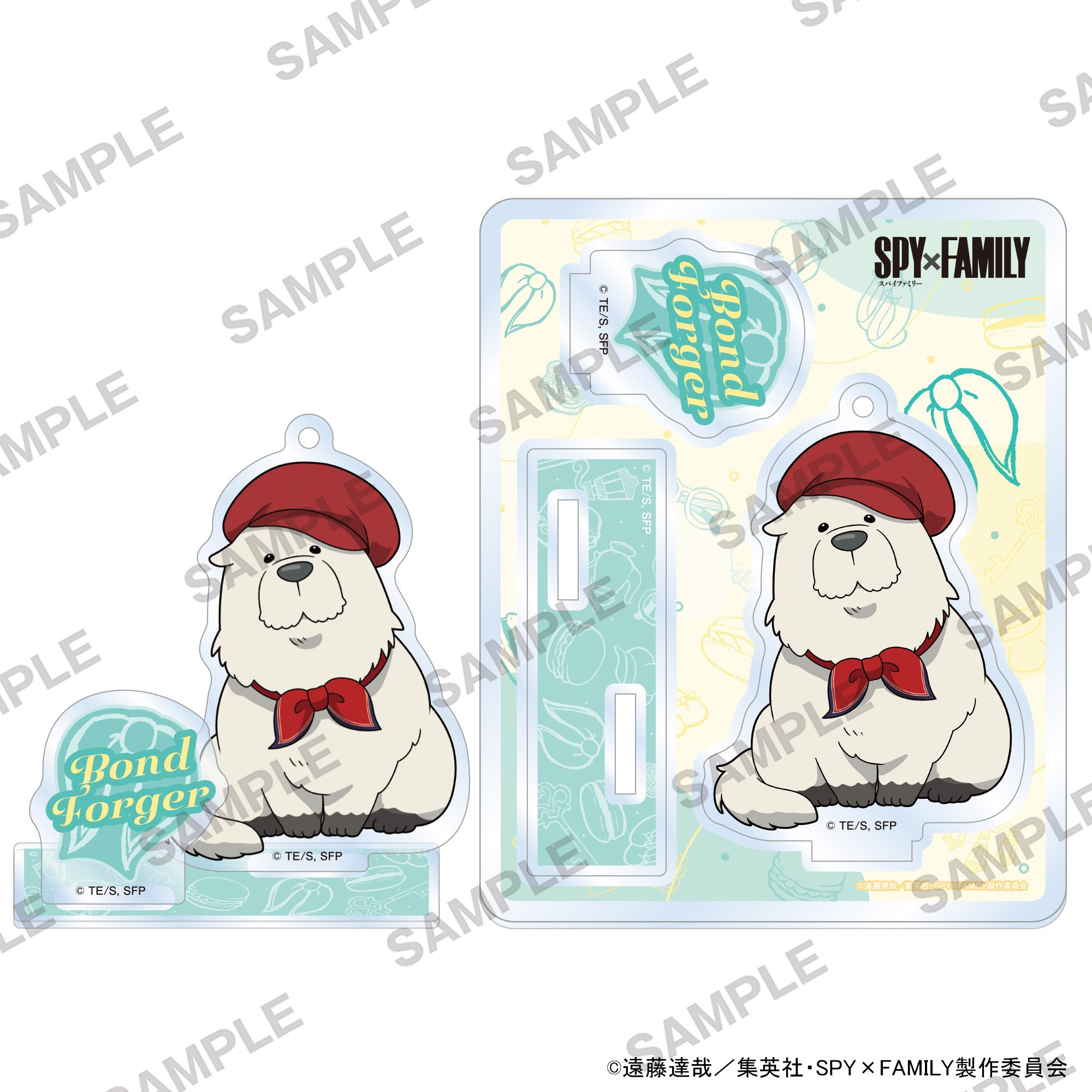 (Goods - Stand Pop) SPYxFAMILY Niitengo Acrylic Stand - Classic French Style Ver. - Bond Forger B [Jump Festa 2025]