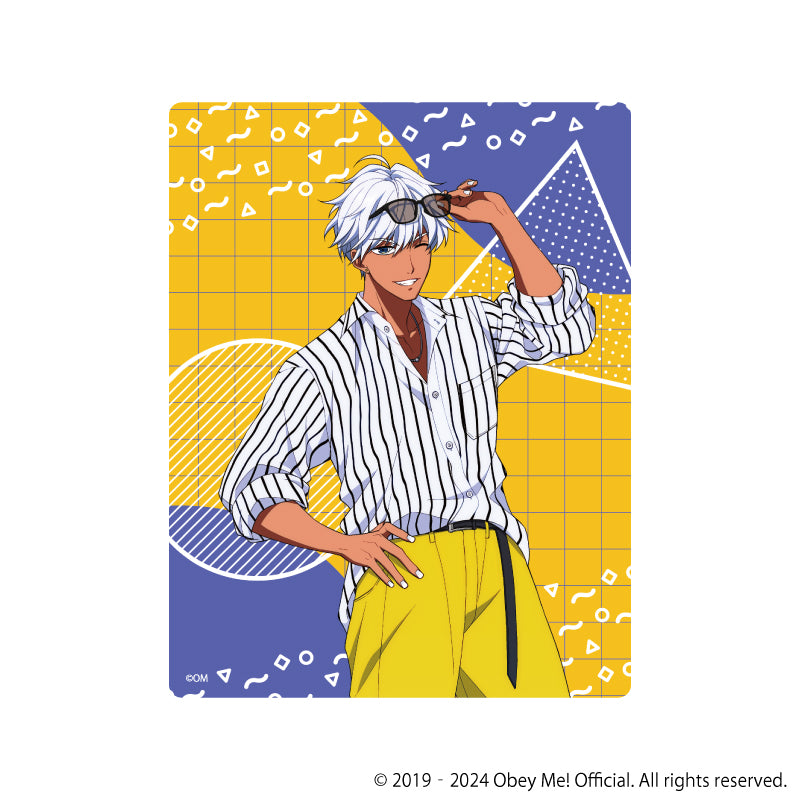 (1BOX=7)(Goods - Card) Obey Me! Acrylic Card 03 - Retro Fashion Ver. (feat. Exclusive Art)