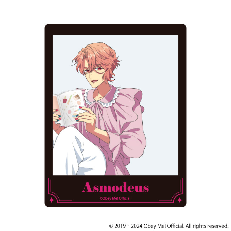 (1BOX=7)(Goods - Card) Obey Me! Acrylic Card 05 - Pajamas Ver. (feat. Exclusive Art)