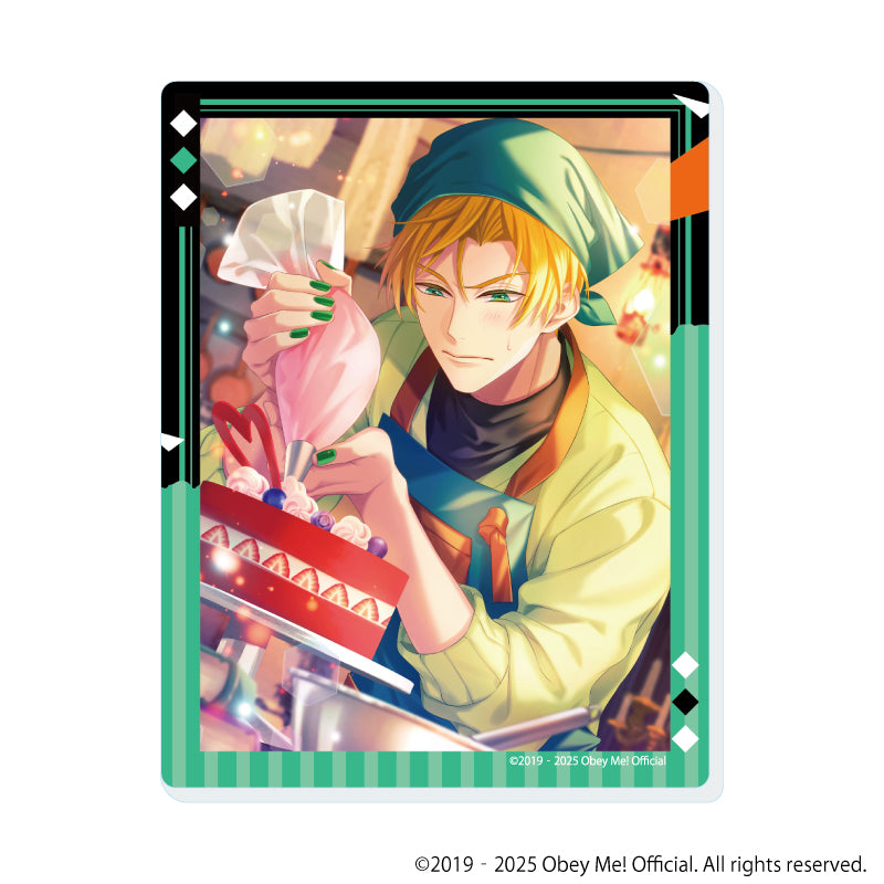 (1BOX=7)(Goods - Card) Obey Me! Nightbringer Acrylic Card 06 (Official Art)