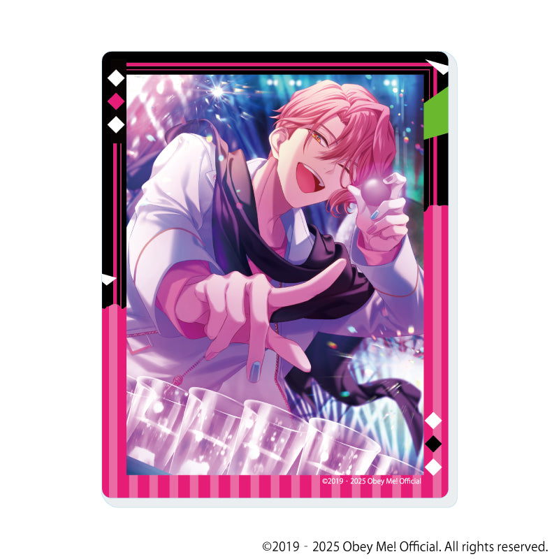 (1BOX=7)(Goods - Card) Obey Me! Nightbringer Acrylic Card 06 (Official Art)