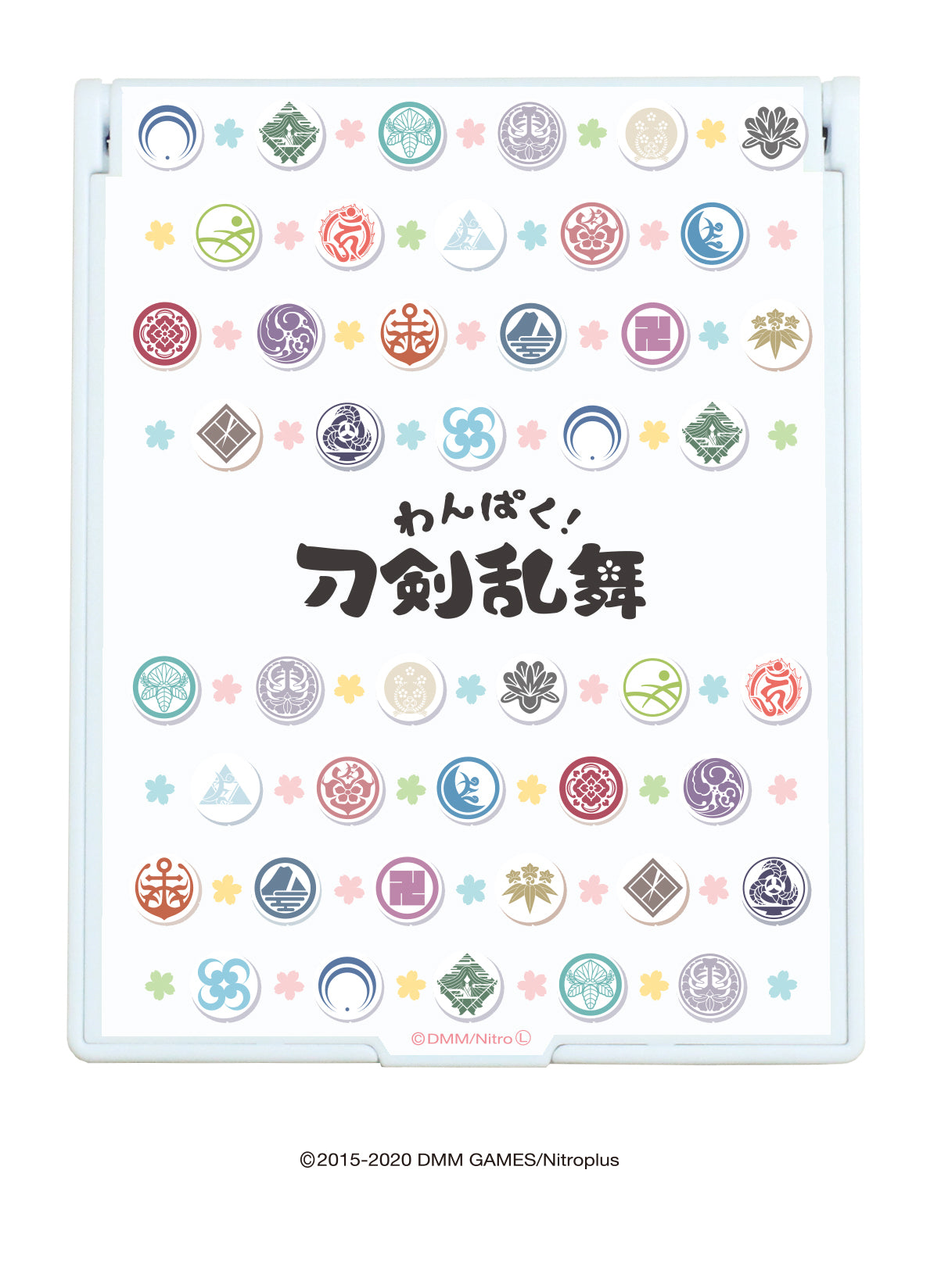 (Goods - Mirror) Jumbo Mirror Wanpaku! Touken Ranbu 01 - Crest Design