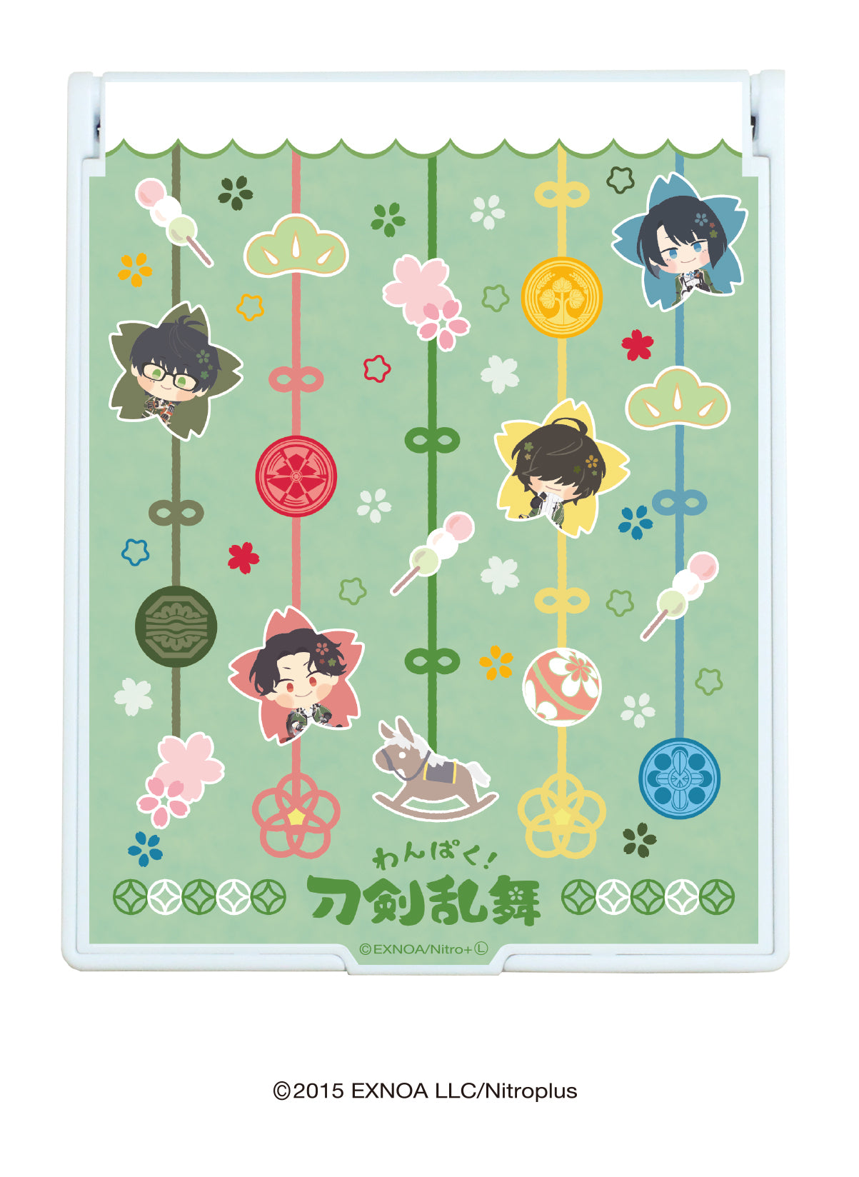 (Goods - Mirror) Jumbo Mirror Wanpaku! Touken Ranbu 06 - Gou