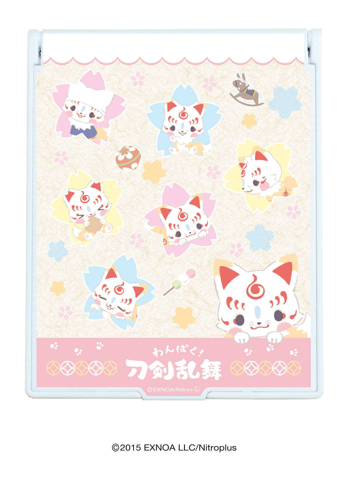 (Goods - Mirror) Jumbo Mirror Wanpaku! Touken Ranbu 09 - Konnosuke