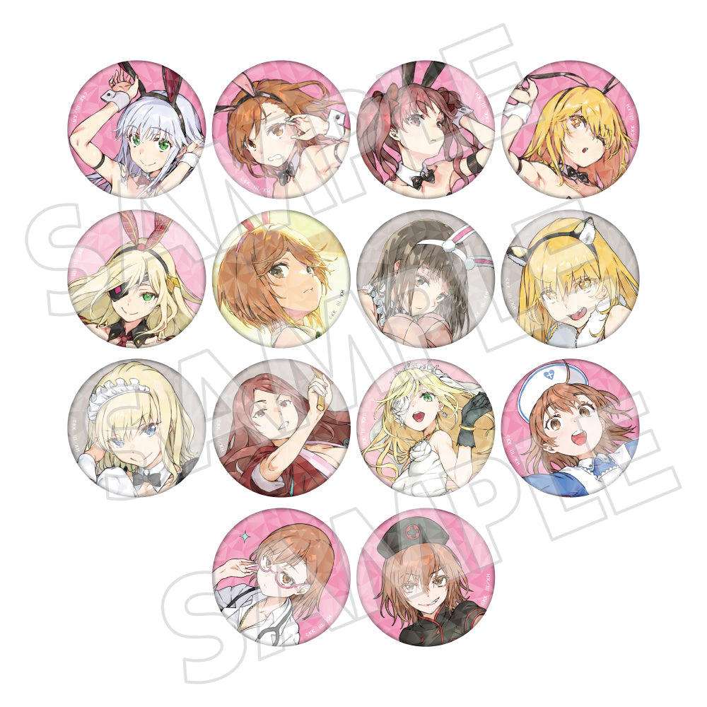 [※Blind](Goods - Badge) A Certain Magical Index 20th Anniversary Tradable Hologram Tin Badge