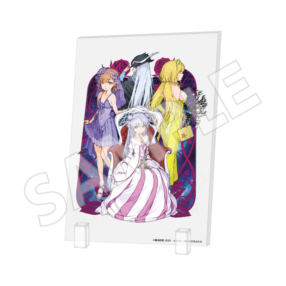 (Goods - Ornament) A Certain Magical Index 20th Anniversary Special Acrylic Plate [1]