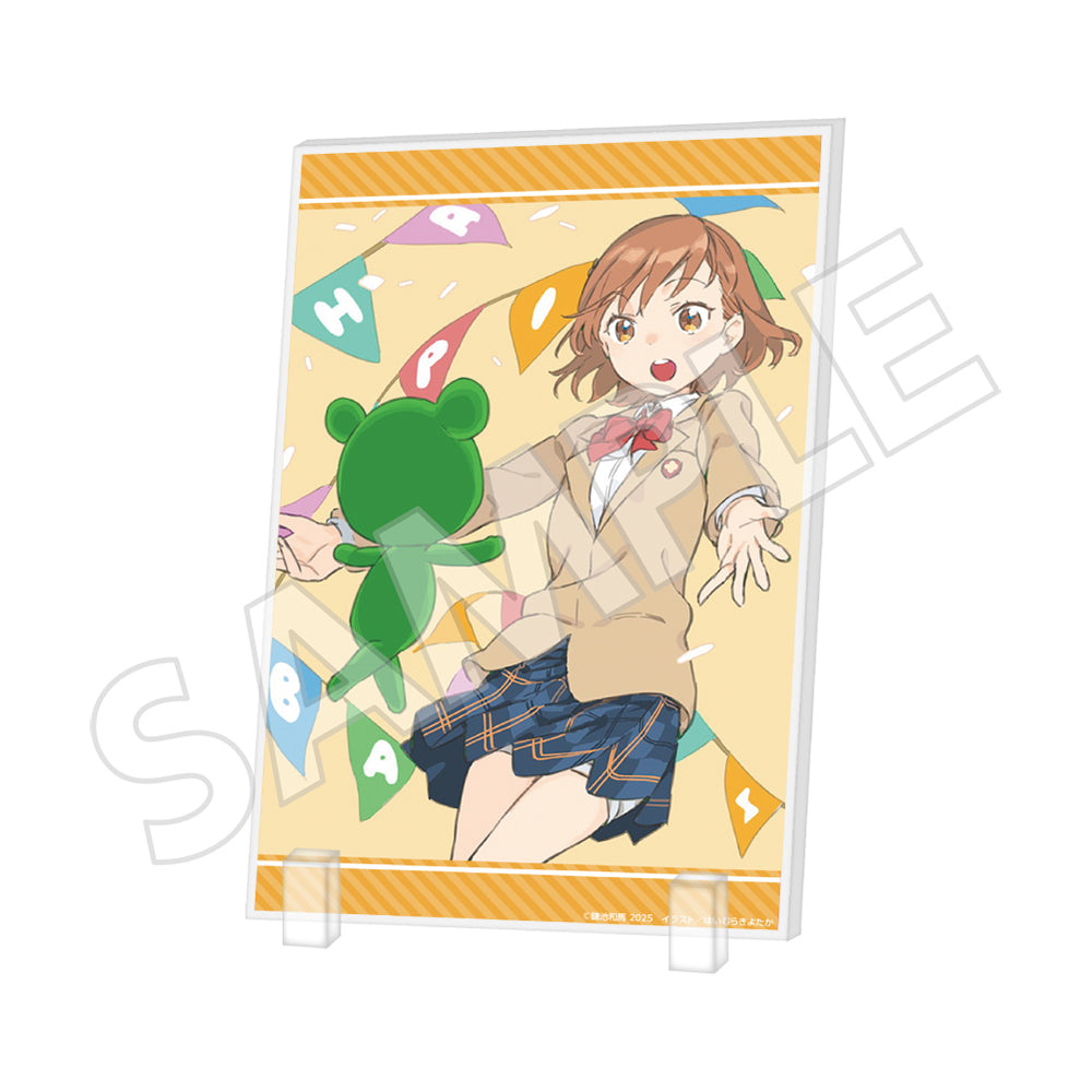 (Goods - Ornament) A Certain Magical Index 20th Anniversary Special Acrylic Plate [3]