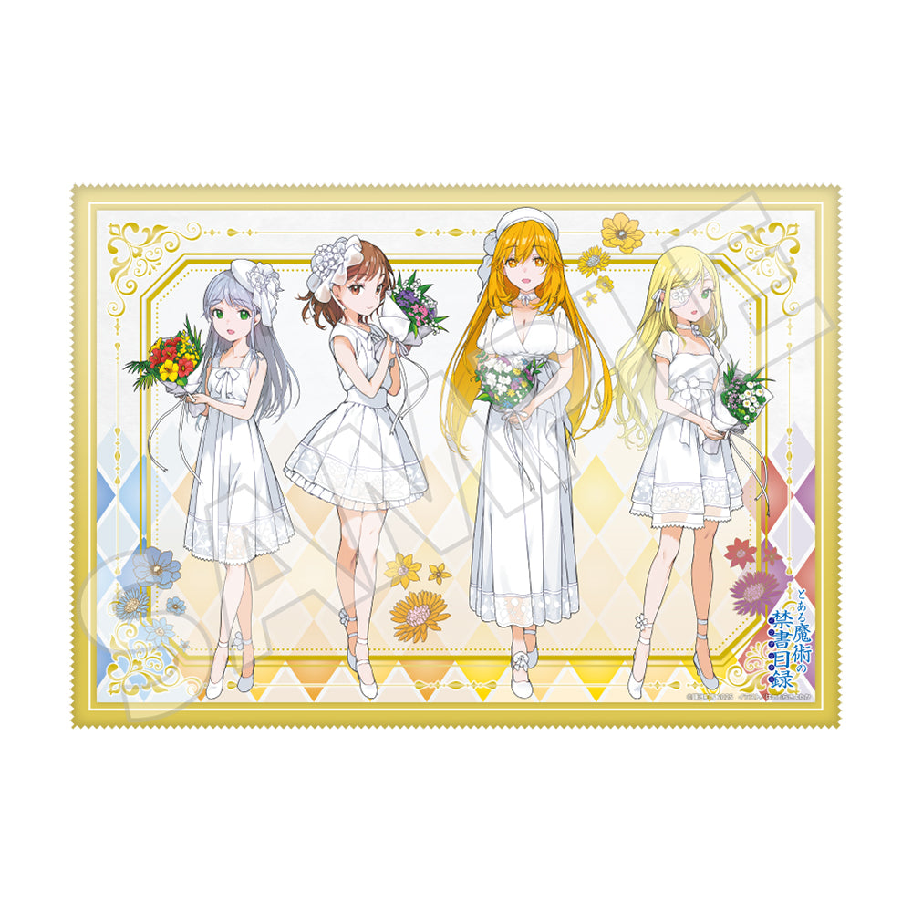 (Goods - Cloth) A Certain Magical Index 20th Anniversary Multi-purpose Cloth [2] White Dress Ver.