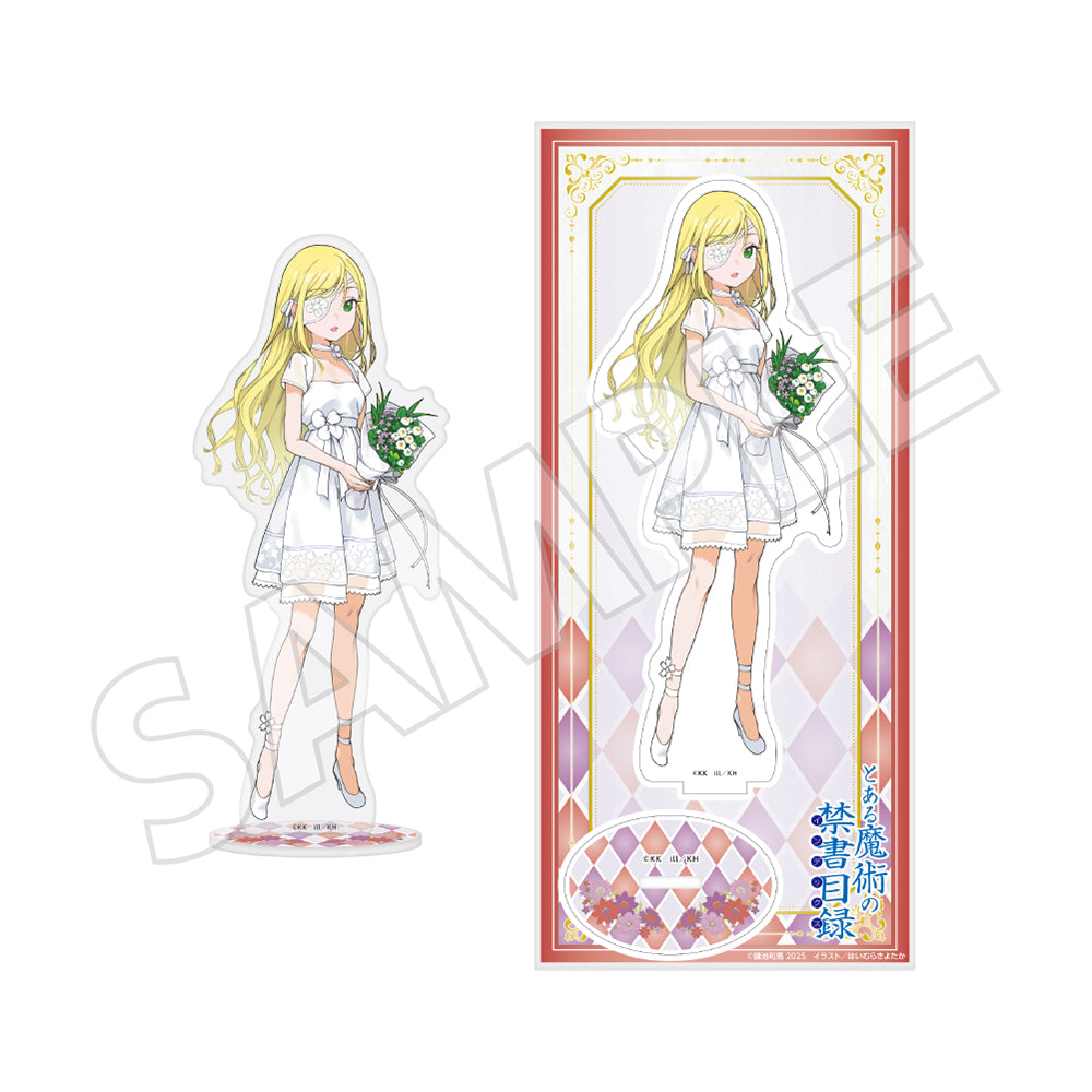 (Goods - Acrylic Stand) A Certain Magical Index 20th Anniversary Acrylic Figure - Othinus White Dress Ver.