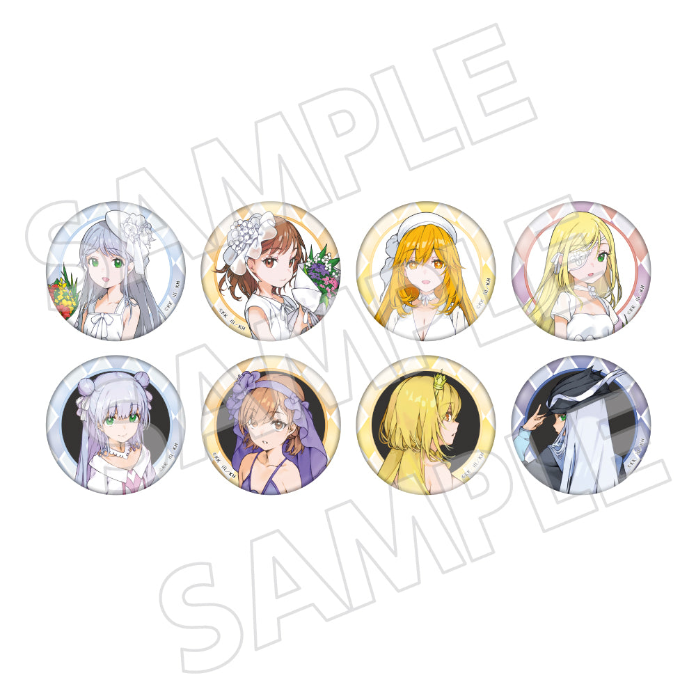 [※Blind](Goods - Badge) A Certain Magical Index 20th Anniversary Tradable Tin Badge  (8 in total) C Ver.