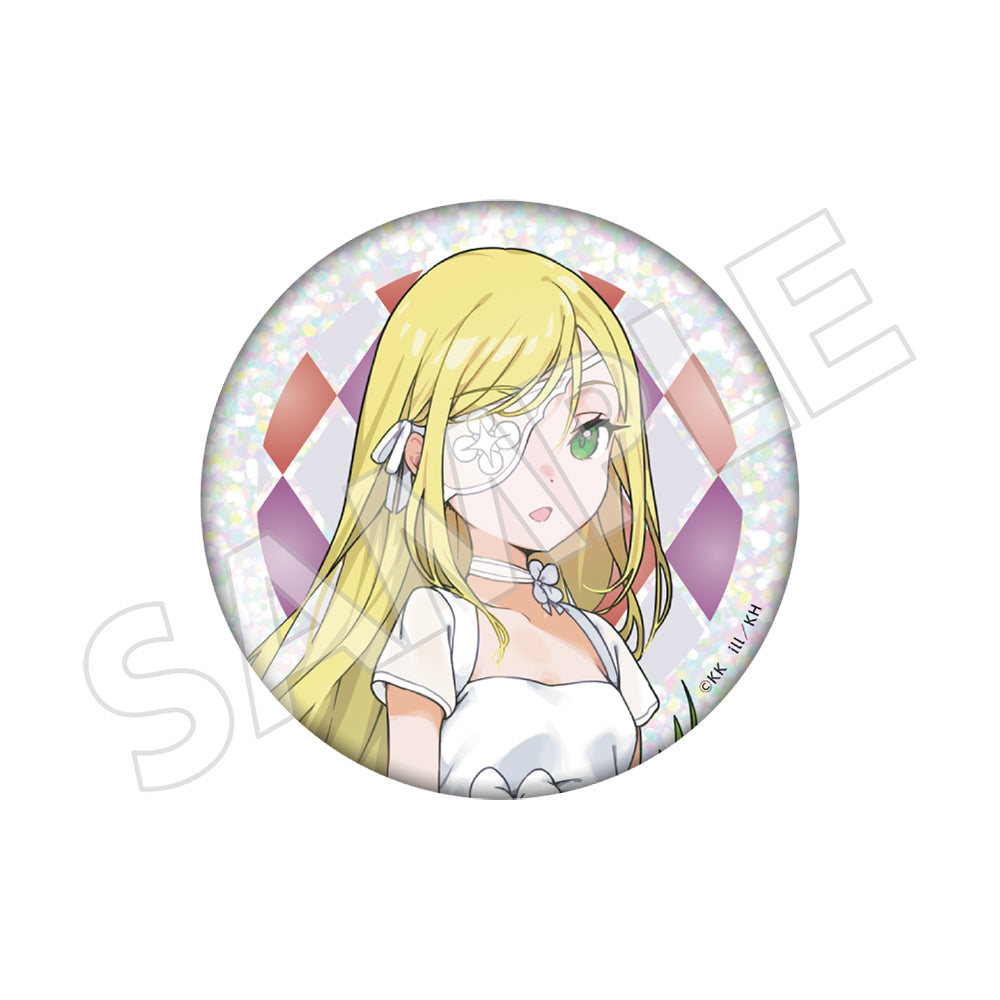 (Goods - Badge) A Certain Magical Index 20th Anniversary Hologram Big Tin Badge - Othinus White Dress Ver.