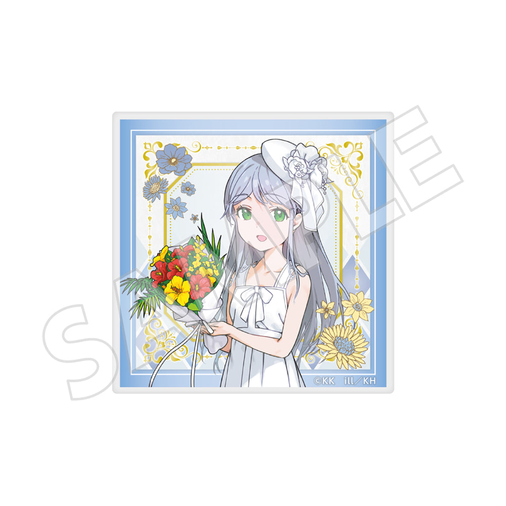 (Goods - Magnet) A Certain Magical Index 20th Anniversary Acrylic Magnet [2] - Index White Dress Ver.