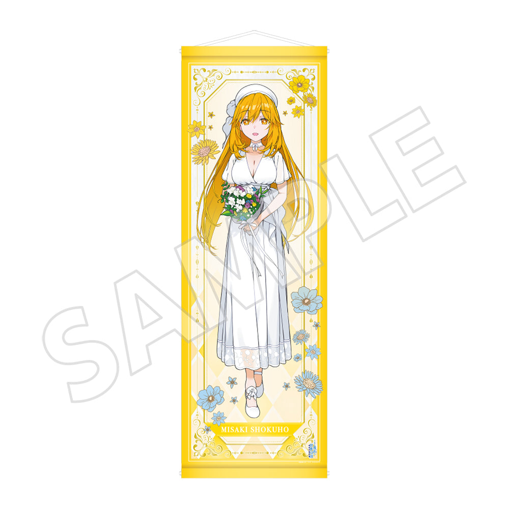 (Goods - Tapestry) A Certain Magical Index 20th Anniversary Big Tapestry - Misaki Shokuhou White Dress Ver.