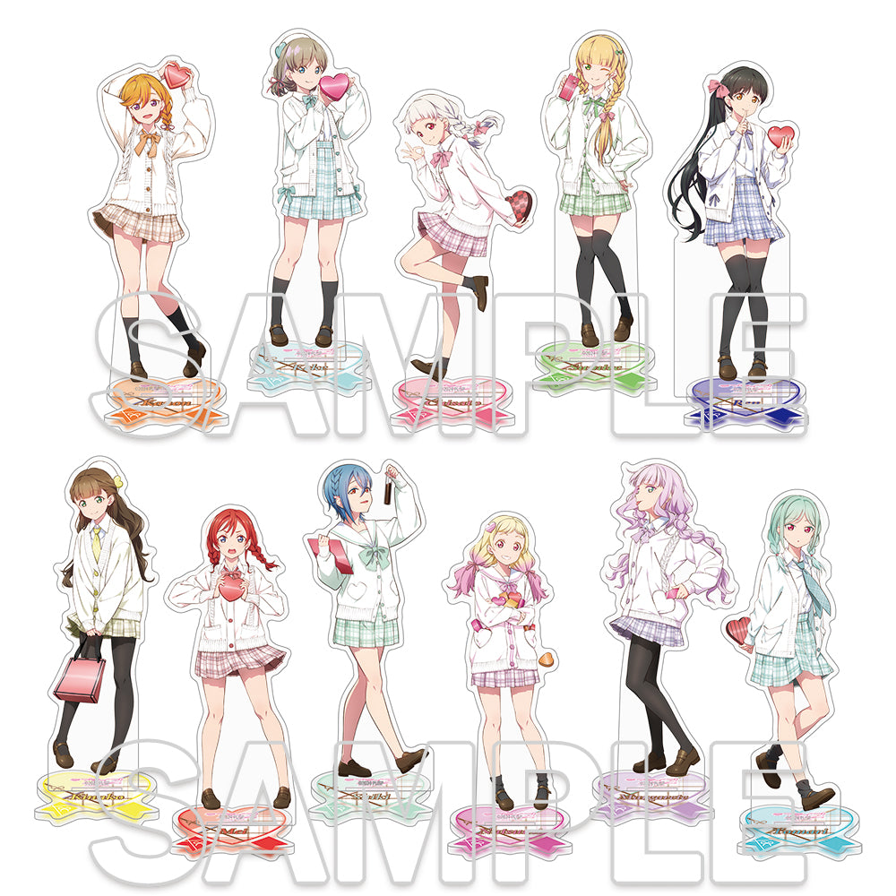 (Goods - Acrylic Stand) Love Live! Superstar!! Acrylic Stand Ver. Valentine 2025 - Ren Hazuki